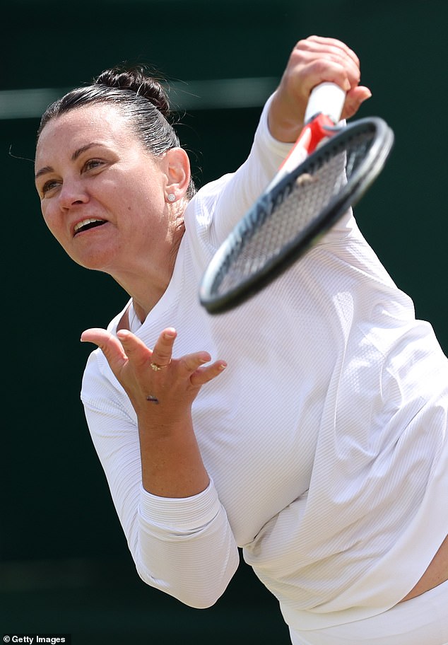 Dellacqua joked about how losing in the final meant she was an eight-time runner-up.