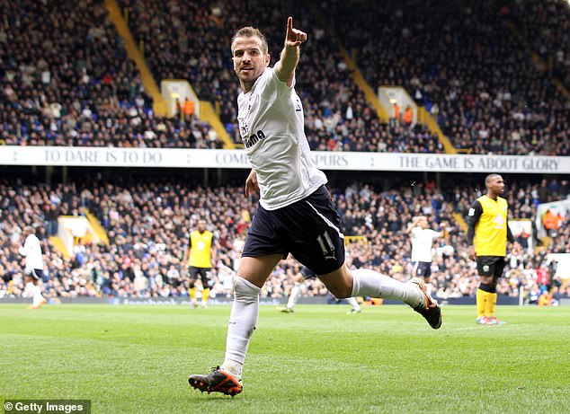 Van der Vaart was one of Tottenham's best players during the 2010–11 and 2011–12 seasons.