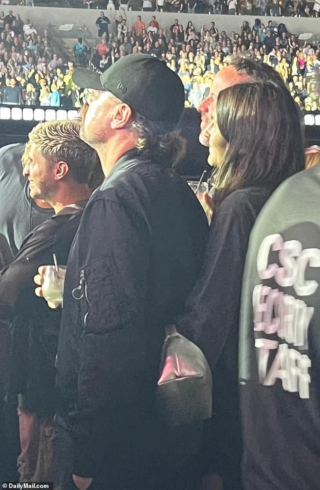 In addition to being photographed out to dinner together on Sunday night, the lovebirds were also spotted at the Rolling Stones concert at SoFi Stadium in Los Angeles on Saturday night, where they acted like a loved-up couple.