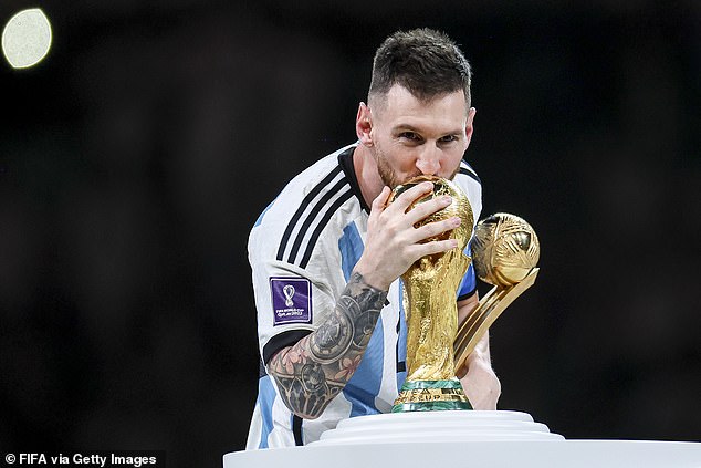 Messi has already won the World Cup with Argentina and is the most successful player in the sport.