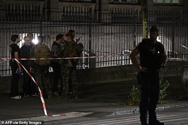 The man, born in Congo and who has not been identified but claims to be a Christian, attacked shortly before 10pm on Monday at the Gare de L'Est (Eastern railway station) while shouting 