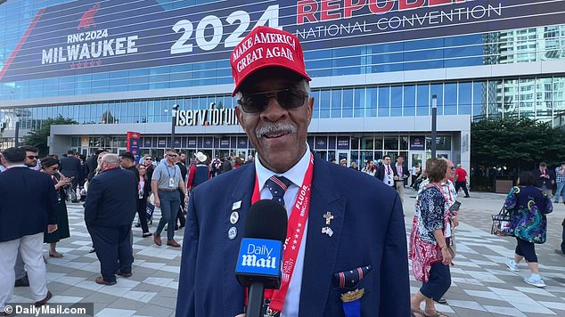 Bill, an Air Force veteran from South Carolina, was thrilled that Vance, a war veteran, had been given the nod to be Trump's vice president. 