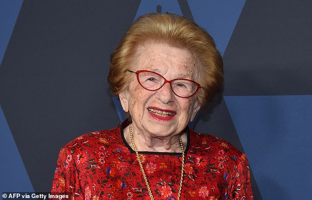 Dr Ruth, a sex expert, author of 40 books, television presenter and courageous Holocaust survivor, died on Friday at the grand age of 96.