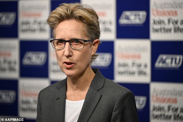 ACTU Secretary Sally McManus (pictured) opposes deregistration of the CFMEU despite all allegations