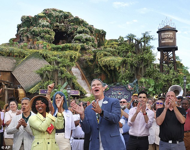 The new attraction was opened at the Florida resort by Disney World President Jeff Vahle last month.