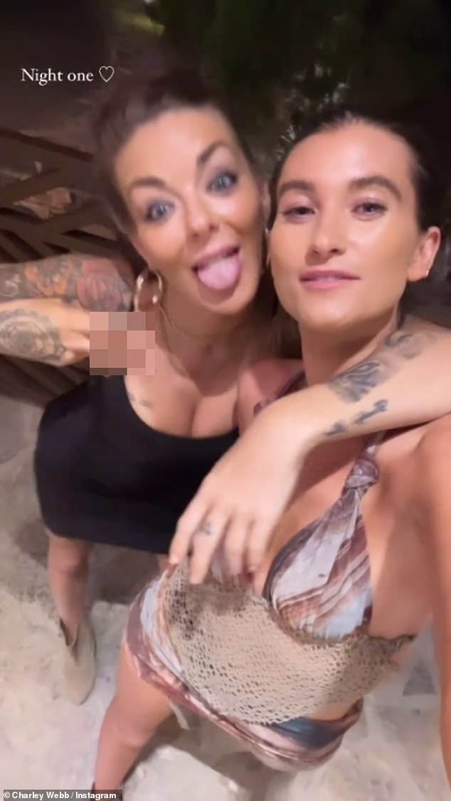 Sheridan, who recently split from her boxer boyfriend Dave 'Rocky' Ryan, and Charley went on a trip last week and have not shared the location with fans.