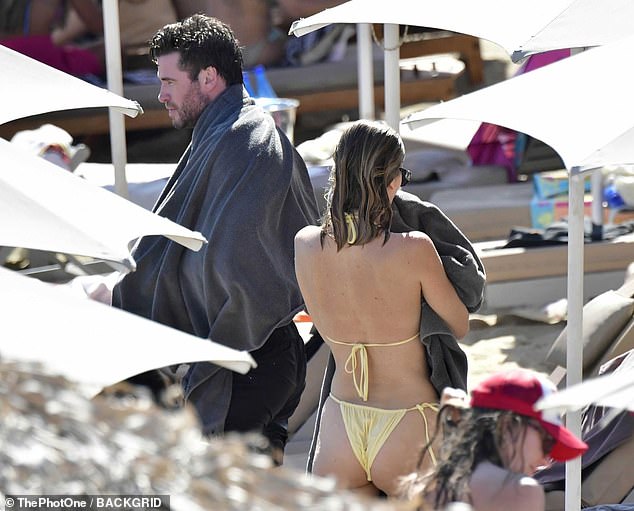 The private couple enjoyed a European getaway together last week and had plenty of fun in the sun.