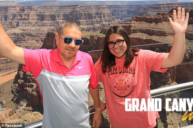 San Juan County dispatch received a 911 text from someone at the national park, but by the time a search team arrived, the father and daughter were dead. (Pictured: Albino and Beatriz in 2022)