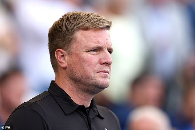 Eddie Howe is happy at Newcastle but would consider a move to the national team