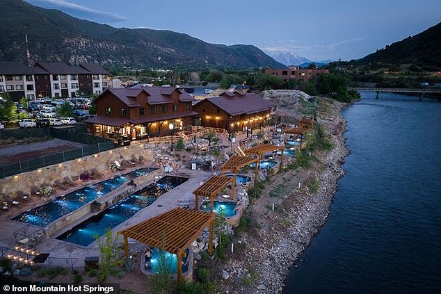 Iron Mountain Hot Springs is located on the banks of the Colorado River and features 32 thermal pools to choose from.