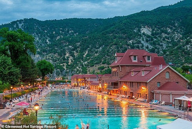 The massive Glenwood Hot Springs Resort offers new Yampah mineral baths for its guests