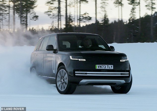 JLR has already released images of its new electric Range Rover, which will be presented shortly