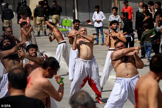 An estimated 6 million Iranian pilgrims traveled to the Iraqi city of Karbala, where Hussein is buried.