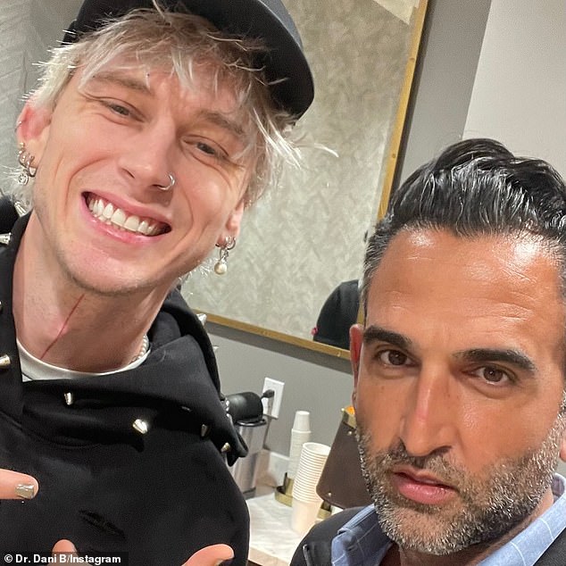 The 34-year-old Grammy nominee turned to Dr. Dani 'B' Benyaminy to transform his once-perfect Hollywood smile (pictured in 2023, before the transformation).