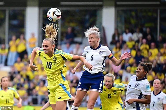 The reigning champions had a strong first half but struggled to contain a renewed Sweden in the second half.