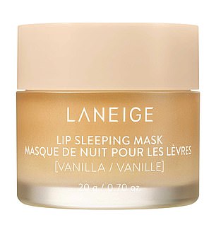 Laniege makes a similar vanilla sleeping mask for lips.