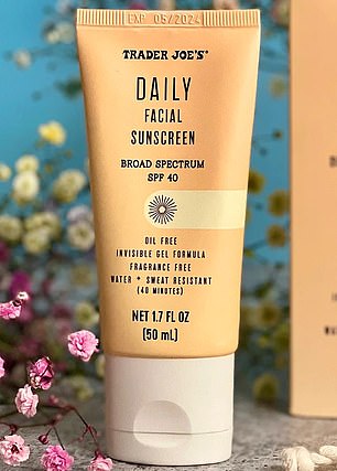 The Daily Facial Sunscreen for $8.99 is another suggestion, which is an invisible gel with no white cast.