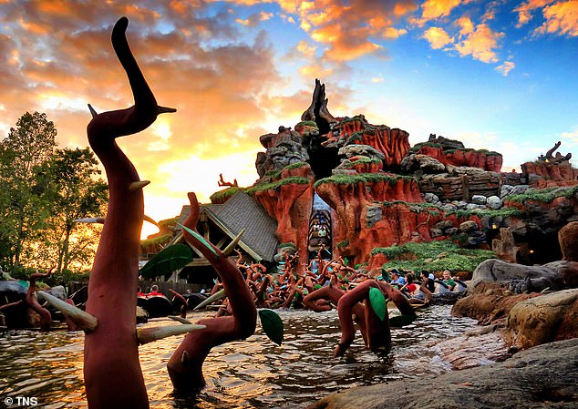 Disney has spent a lot of money on progressive replacements for some of its most beloved themed attractions, including changing Splash Mountain to Tiana's Bayou Adventure (pictured)