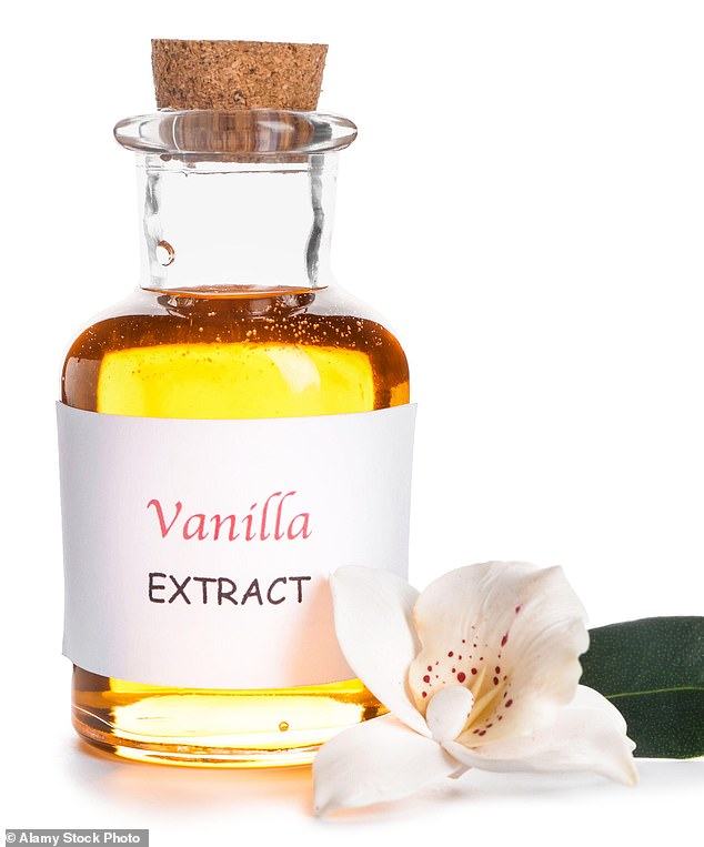 It's important to get real, pure vanilla extract, not sugary imitations, which could attract insects.