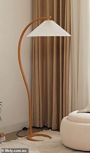 High-end alternatives on the market include the Lifely Achie Mid-Century Floor Lamp which sells for $299.