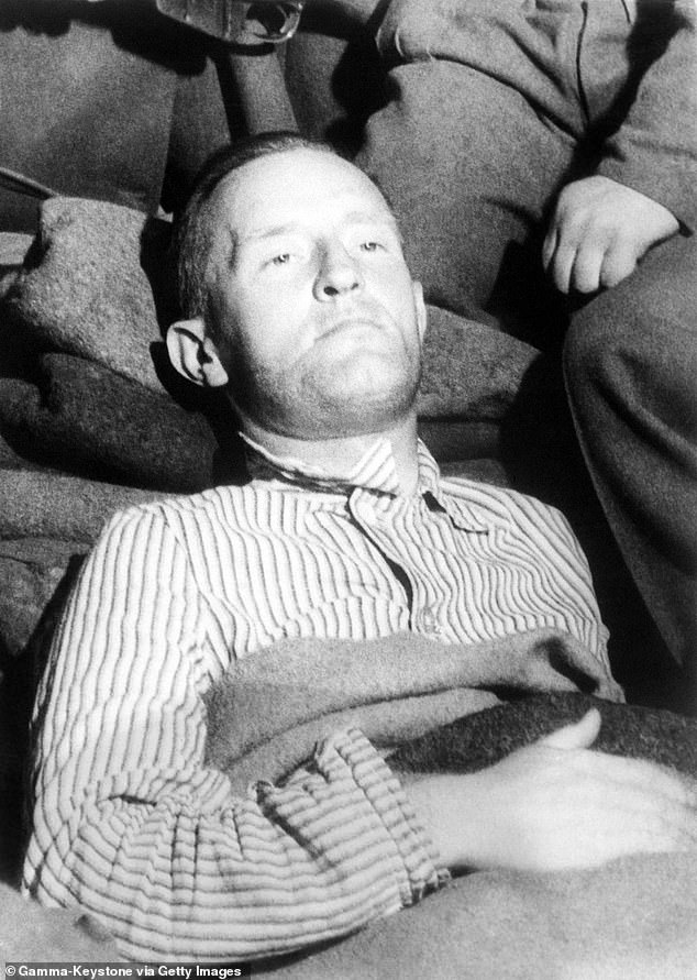 A month after hanging the Belsen war criminals, Pierrepoint executed the American-born traitor William Joyce (above), who became known as Lord Haw-Haw for his tireless dissemination of Nazi propaganda.