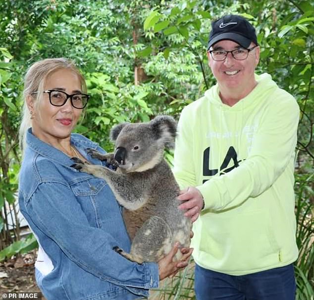 Pictured: Australian citizen David James Fisk, 57, his Philippine-born Australian wife Lucita Barquin Cortez, 55.