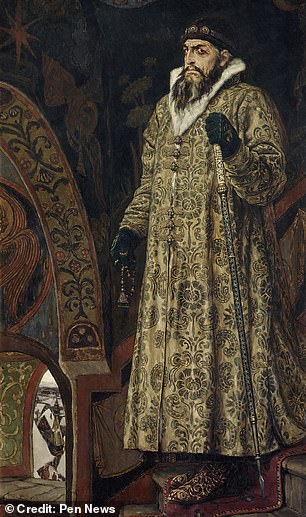 Representation of Ivan the Terrible made by Viktor Vasnetsov in 1897