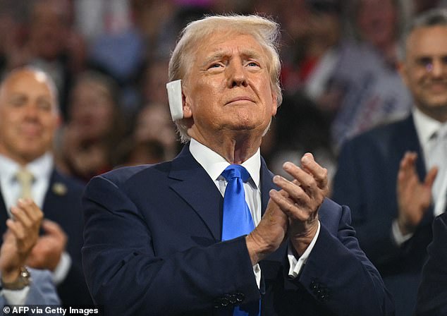 Donald Trump at the Republican National Convention