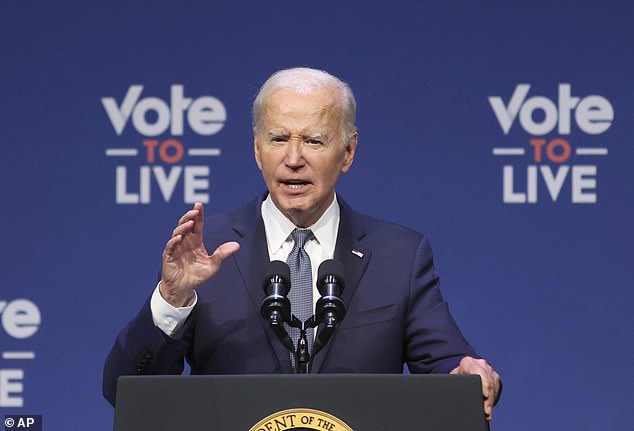 President Biden speaks July 16 at the Prosperity Summit in North Las Vegas