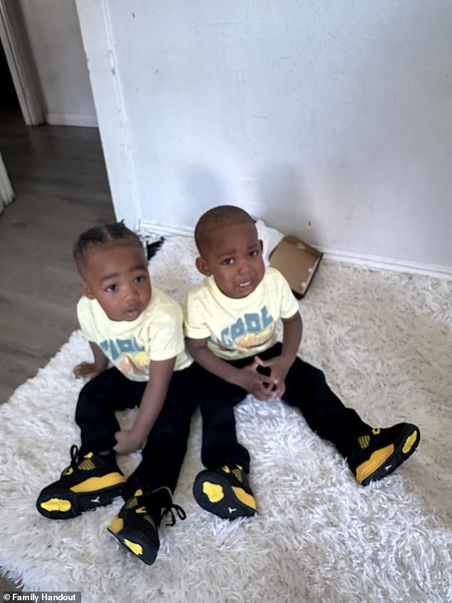 Three-year-old twins Jestine (left) and Josiah (right) recently celebrated their birthday on July 9.