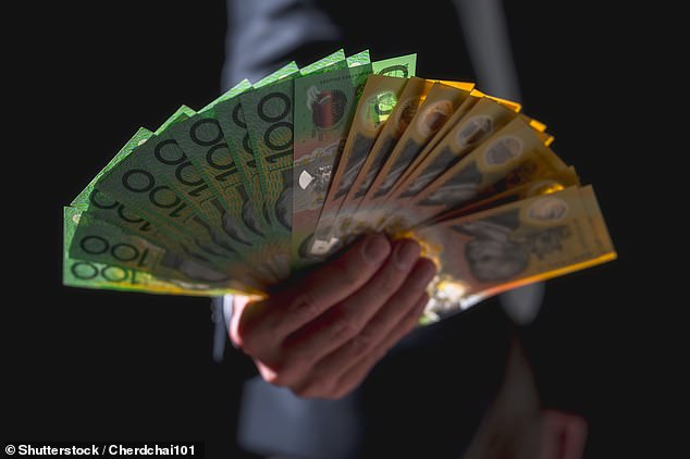 International stocks rose 21.5 percent over the year. File image of the Australian currency