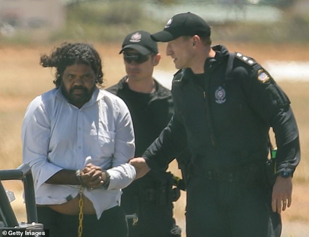 Terrence Darrell Kelly (left) held Cleo captive in a bedroom at a house in Carnarvon. Kelly was sentenced to 13 and a half years in prison.