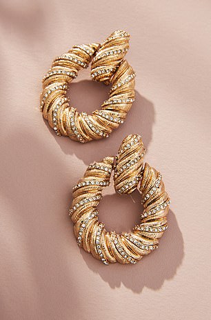 Earrings, now £38, anthropologie.com