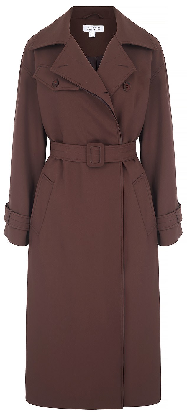 Trench coat, now £99.49, aligne.co