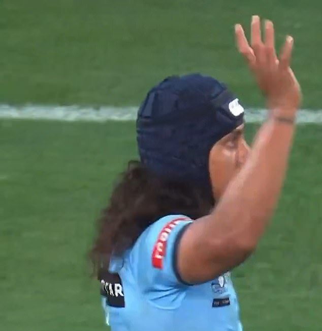 New South Wales star Jarome Luai taunted departing Queensland fans at Suncorp Stadium on Wednesday once the result was secured.