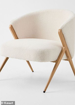 The $149 Asker Boucle Lounge Chair (pictured) will be available starting July 25.