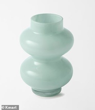 Pictured: $13 Sage Glass Vase