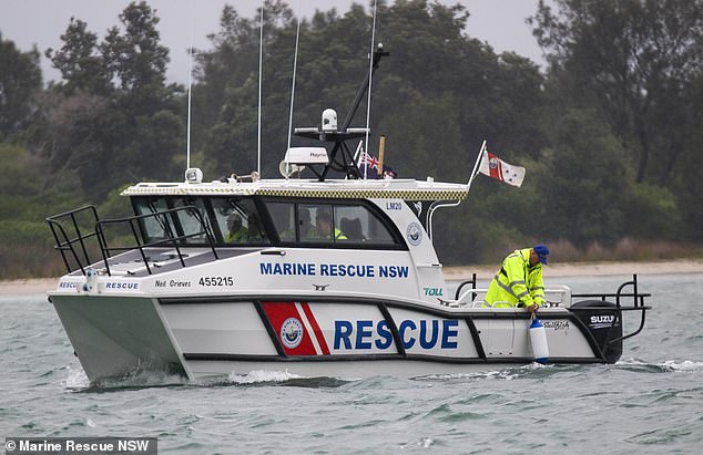 Mr Smith went missing after he and three friends were thrown from a small boat on Lake Macquarie shortly before 8pm on July 6.