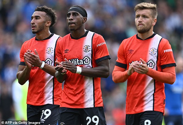 Luton Town were sent straight back to the Championship after their own fairytale promotion.