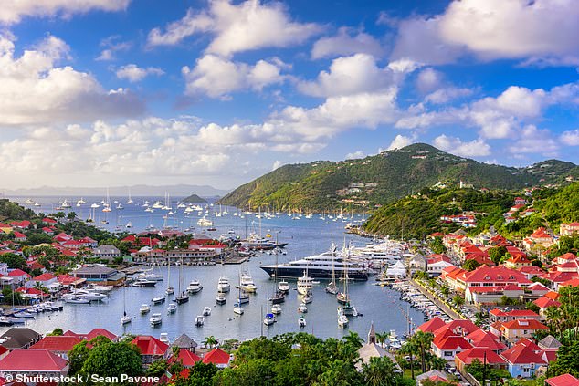 Sara explores St. Barts, pictured, a celebrity nirvana where designer shops and superyachts evoke an atmosphere that meets the French Riviera and the tropics.