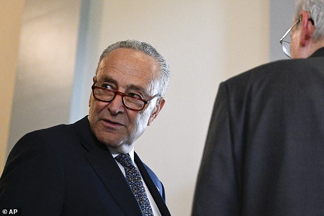 Senator Chuck Schumer reportedly told Biden that 