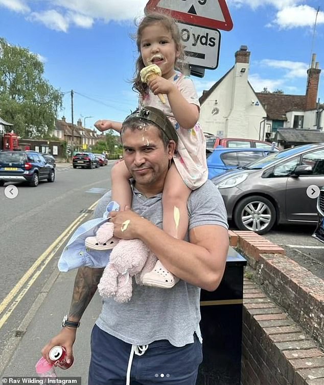 The couple married in May 2017 in Barbados and later welcomed three-year-old daughter Poppy (pictured).