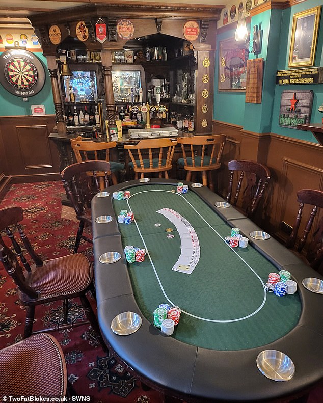 The owners say they have had some fun poker nights since opening the pub.