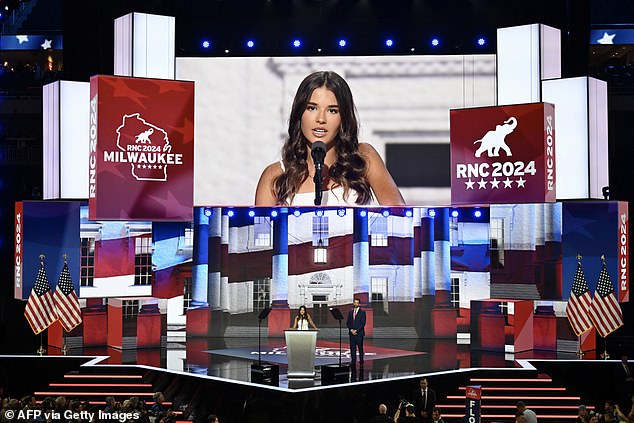 Kai Madison Trump's first public statements in support of his grandfather came before a crowd of thousands of Republican delegates and party members from across the country gathered for the Republican National Convention in Milwaukee, Wisconsin.