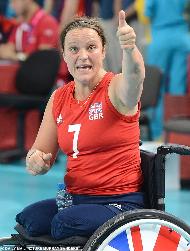 Since the terrorist attack, Martine has become captain of the British Paralympic sitting volleyball team.