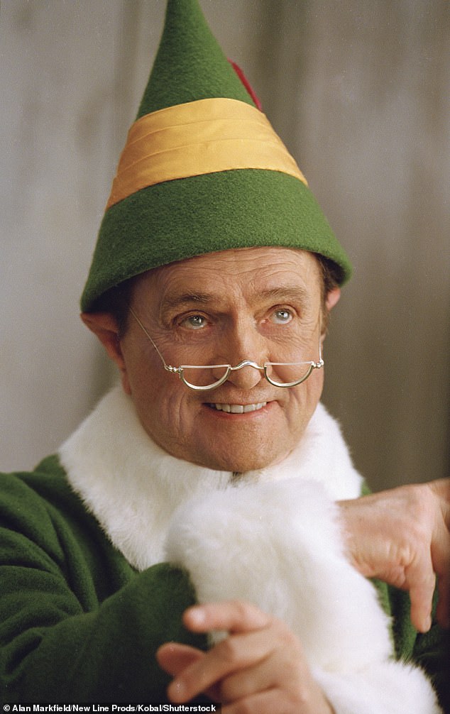 He played Papa Elf in Will Ferrell's 2003 comedy Elf.