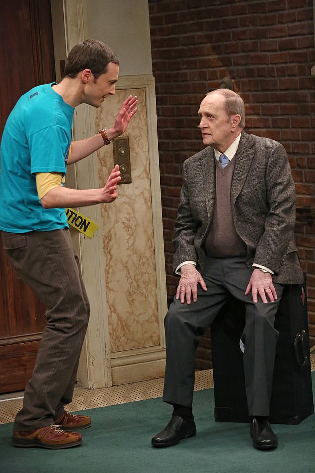 On his seventh attempt he would finally earn a Primetime Emmy in 2013 for his role as Arthur Jeffries/Professor Proton on The Big Bang Theory, seen on the show with Jim Sheldon.