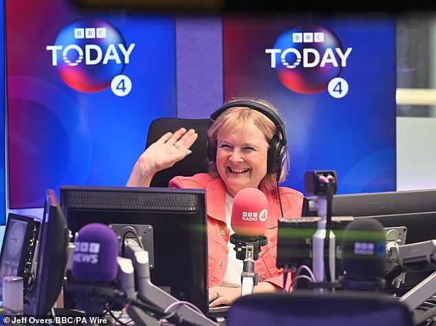 Martha Kearney (pictured) presents the Today programme on BBC Radio 4