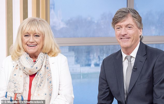 Richard Madeley (right) drove a rental car on the wrong side of the road while on holiday in France with his wife Judy Finnigan (left)