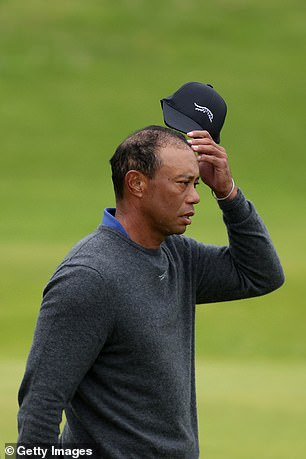 The 48-year-old struggled to get through another round at a major championship.